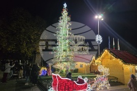 Плевен - коледна елха - площад