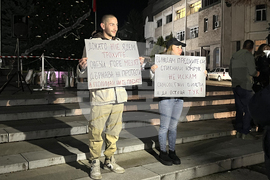 Гоце Делчев - протест