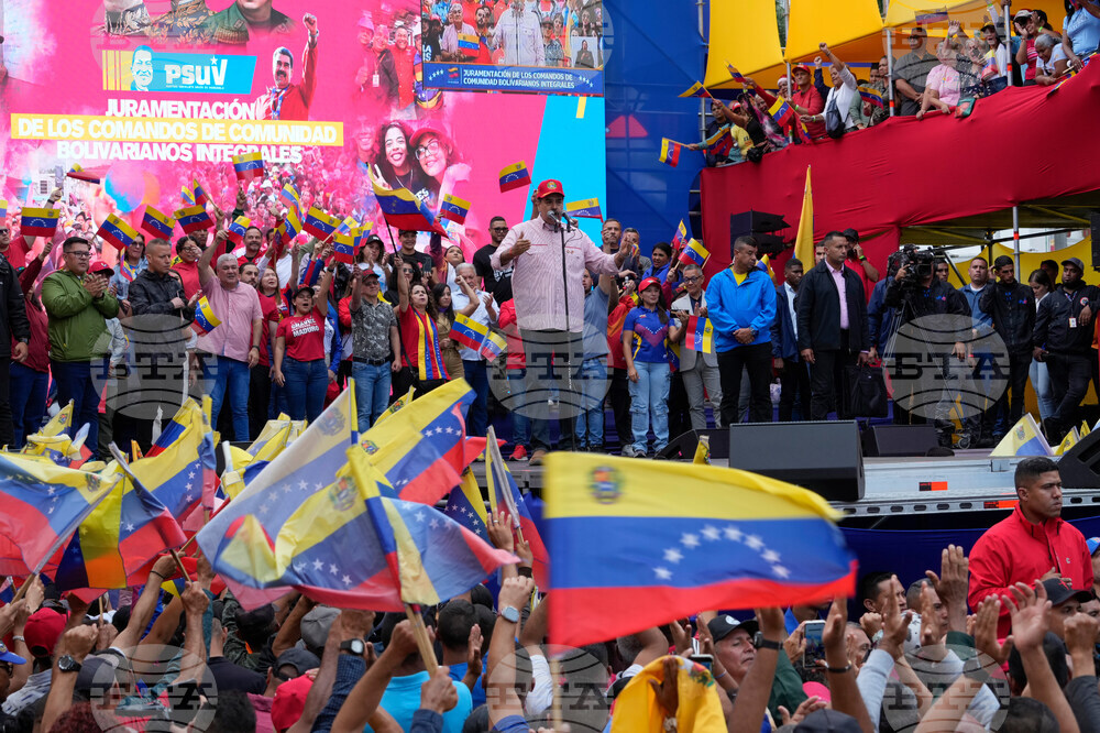 APTOPIX Venezuela Government Rally