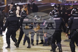 Протест - ескалация - полиция - протестиращи - задържане