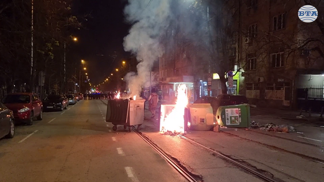 Вече няма протестиращи пред централата на "ДПС - Ново начало"