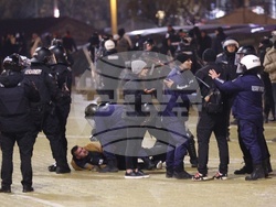 Протест - ескалация - полиция - протестиращи - задържане