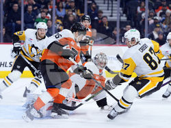Penguins Flyers Hockey