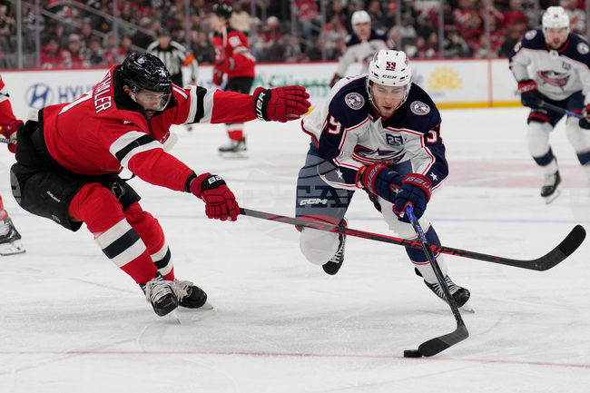 Blue Jackets Devils Hockey