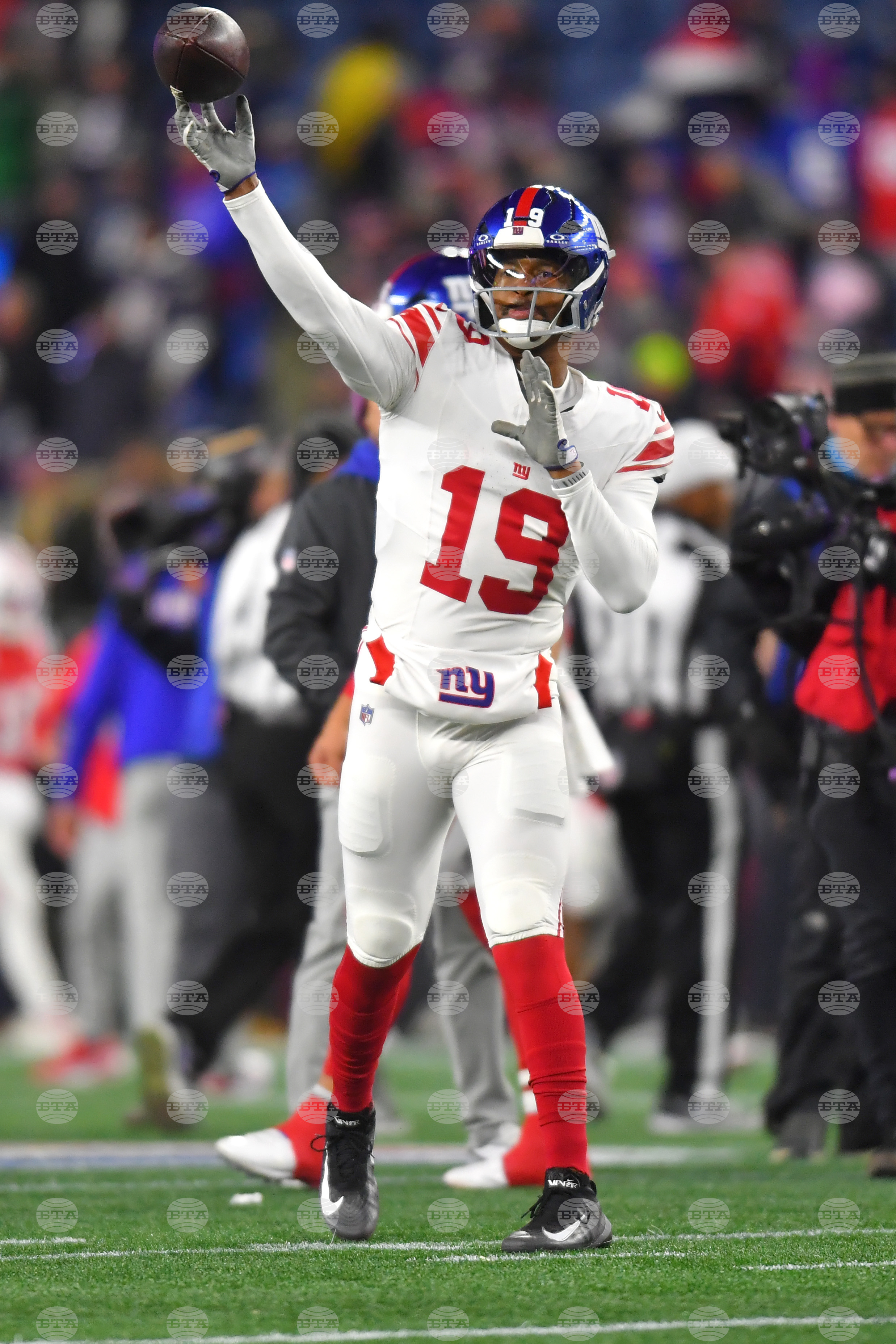 Giants Patriots Football