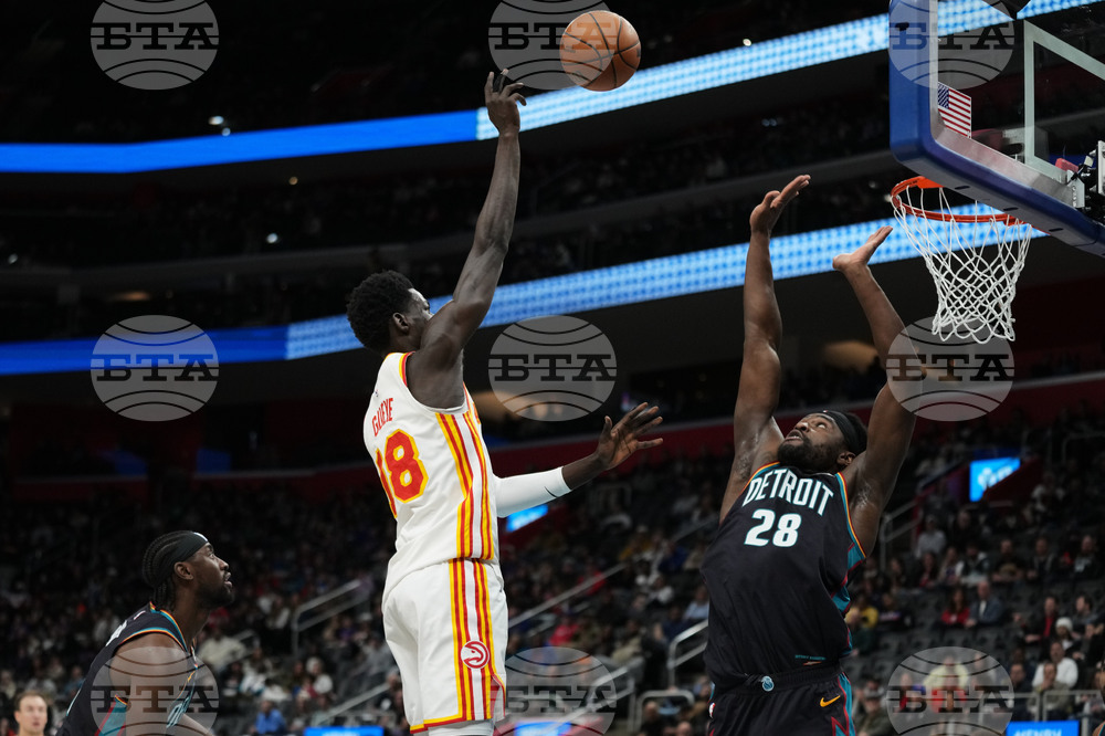 Hawks Pistons Basketball