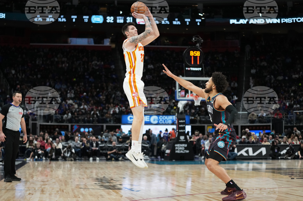 Hawks Pistons Basketball