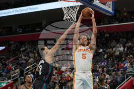 Hawks Pistons Basketball