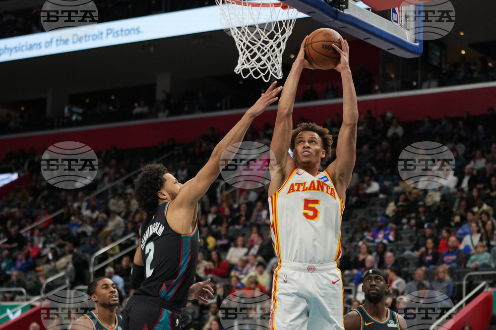 Hawks Pistons Basketball