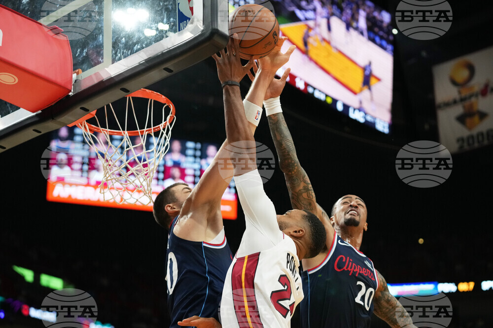 Clippers Heat Basketball