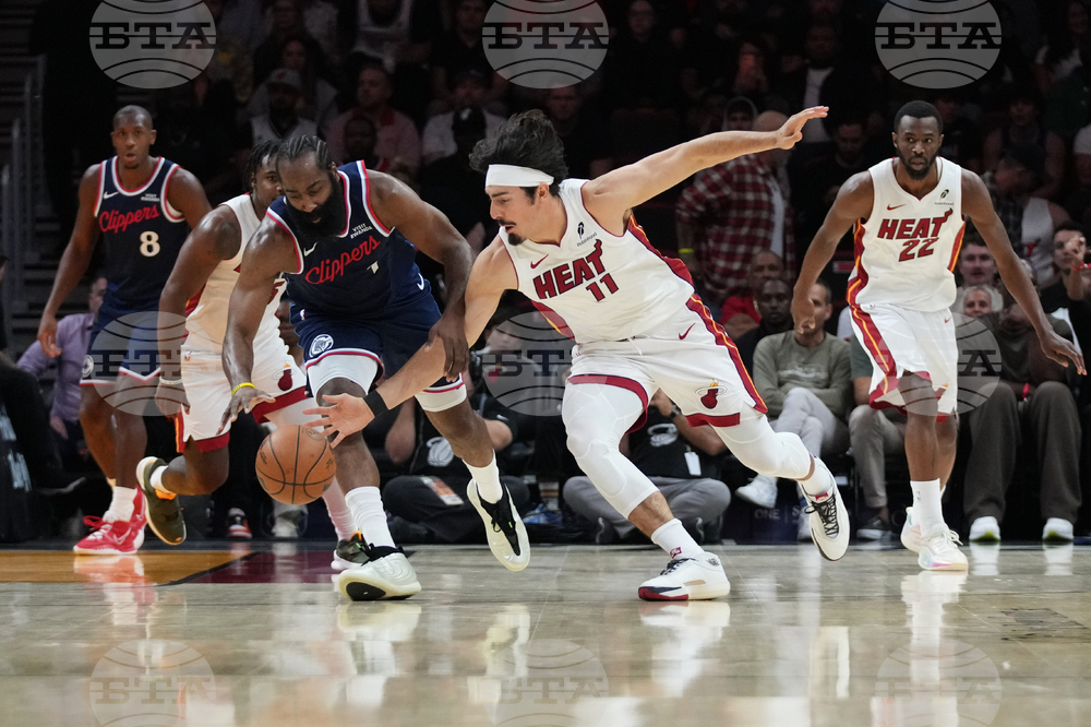 Clippers Heat Basketball