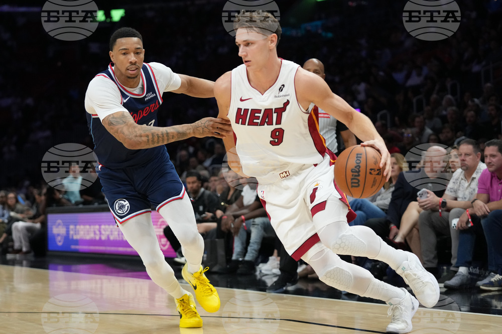 Clippers Heat Basketball