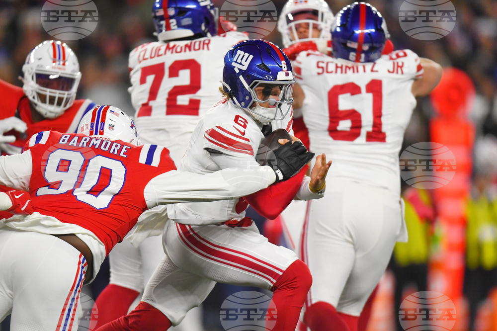 Giants Patriots Football