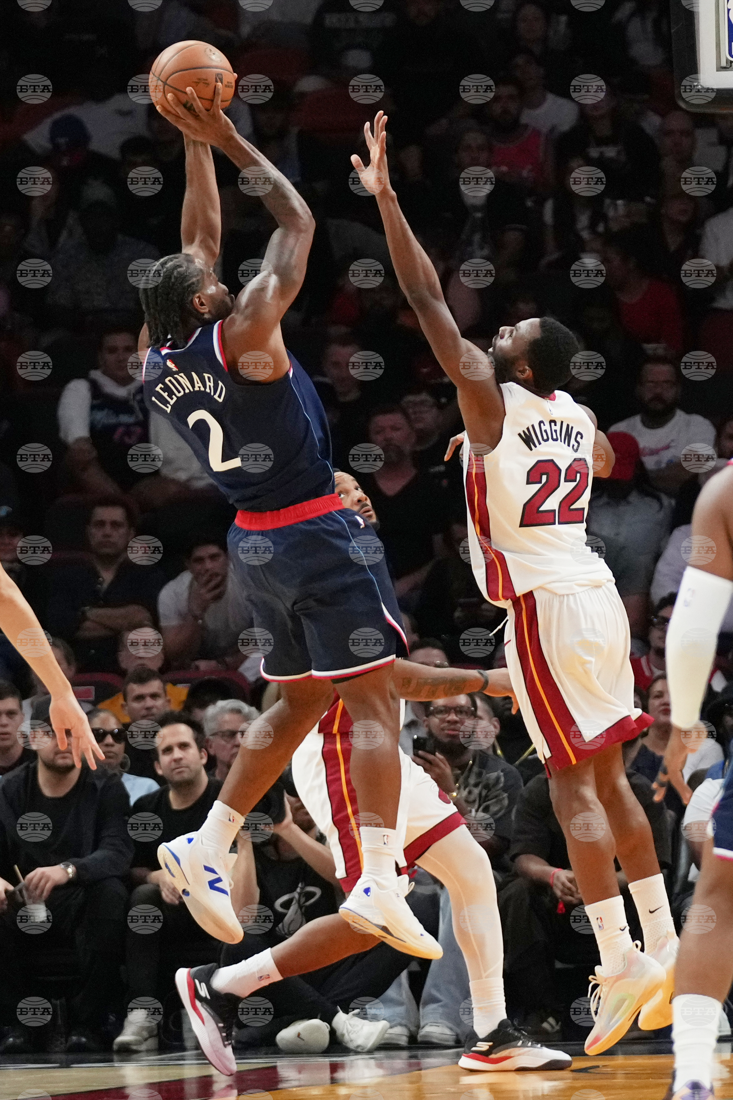 Clippers Heat Basketball