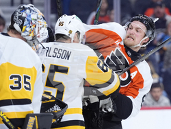 Penguins Flyers Hockey