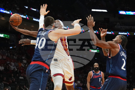 Clippers Heat Basketball