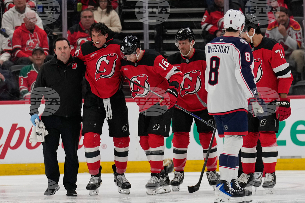 Blue Jackets Devils Hockey