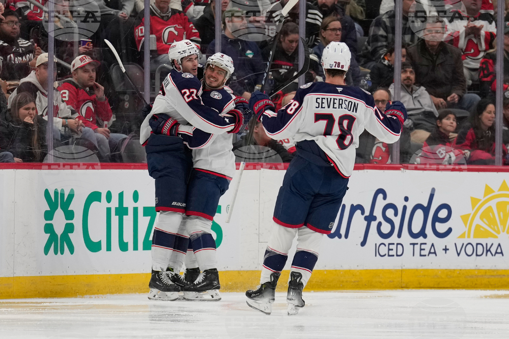 Blue Jackets Devils Hockey