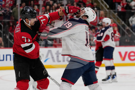 Blue Jackets Devils Hockey