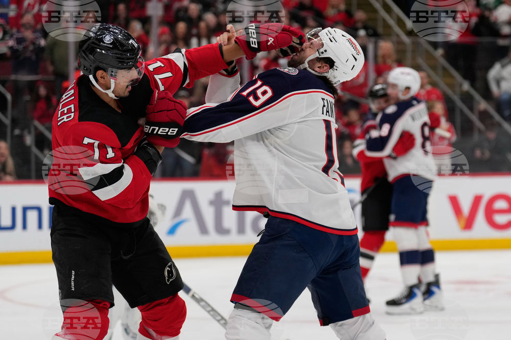 Blue Jackets Devils Hockey