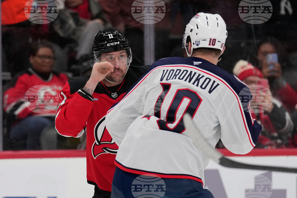 Blue Jackets Devils Hockey