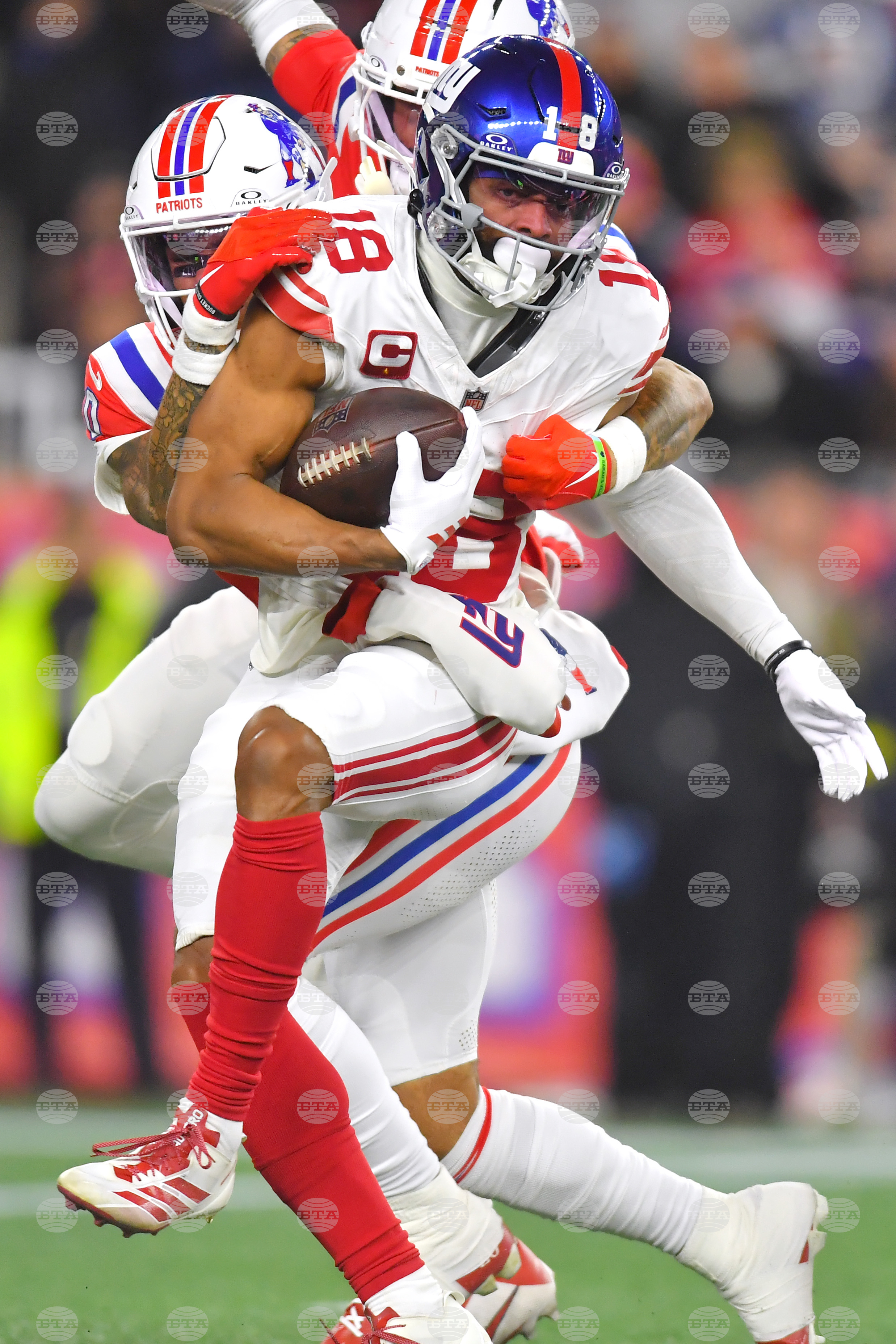 APTOPIX Giants Patriots Football