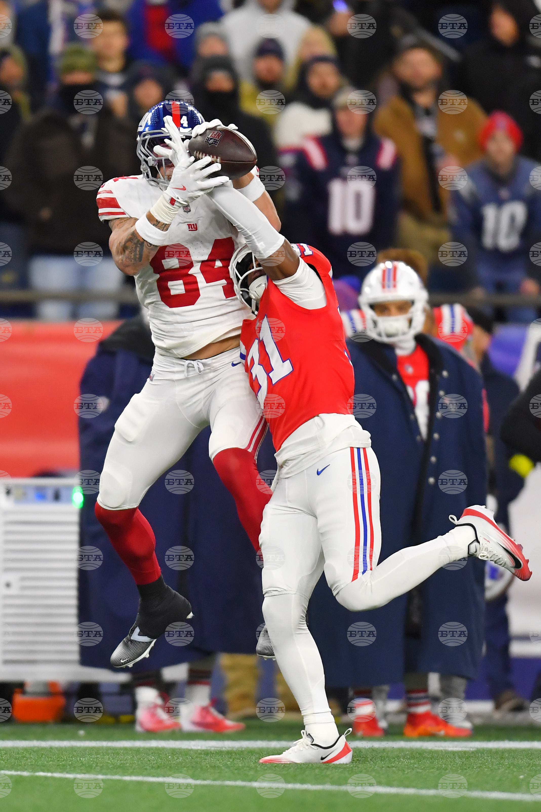 Giants Patriots Football