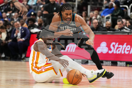 Hawks Pistons Basketball