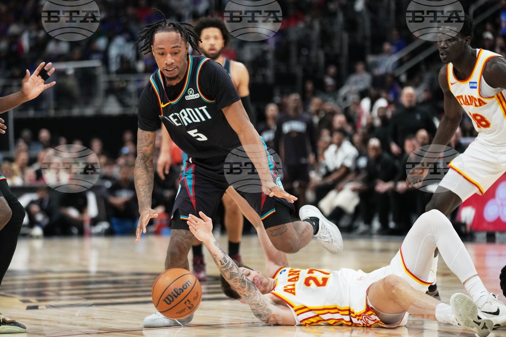 Hawks Pistons Basketball