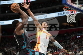 Hawks Pistons Basketball