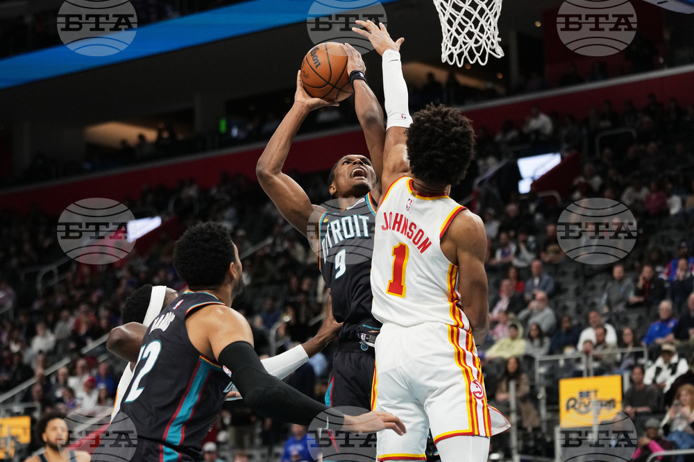 Hawks Pistons Basketball