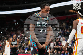 Hawks Pistons Basketball