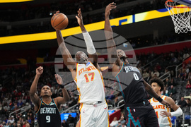 Hawks Pistons Basketball