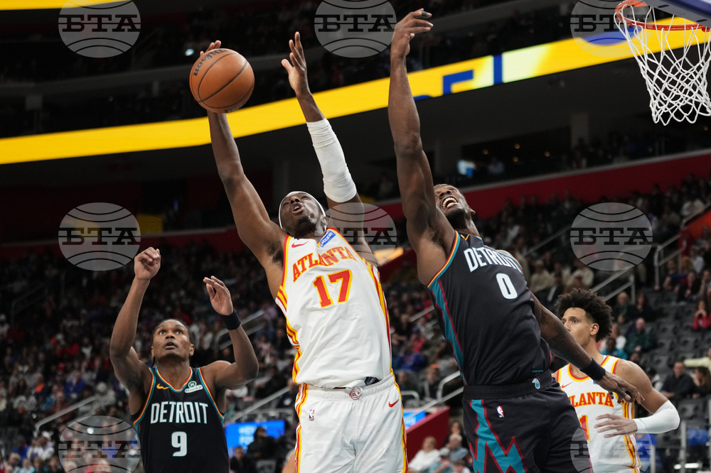 Hawks Pistons Basketball