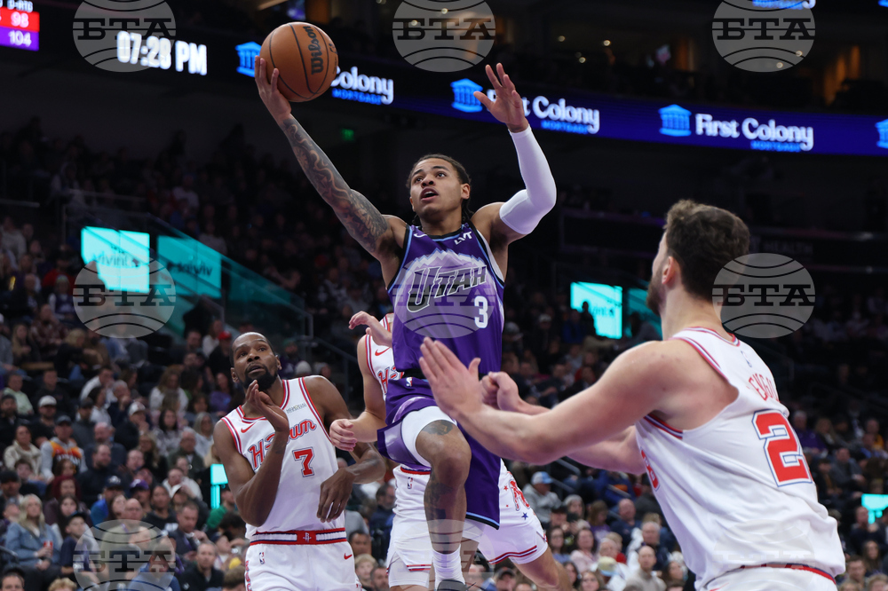 Rockets Jazz Basketball