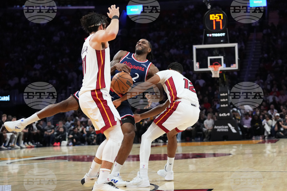 Clippers Heat Basketball