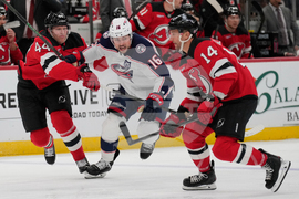 Blue Jackets Devils Hockey