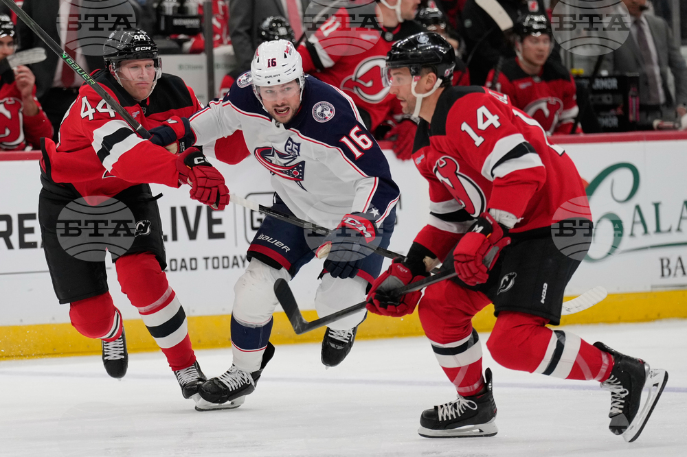 Blue Jackets Devils Hockey