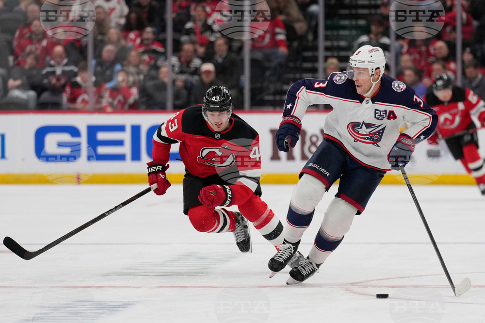 Blue Jackets Devils Hockey