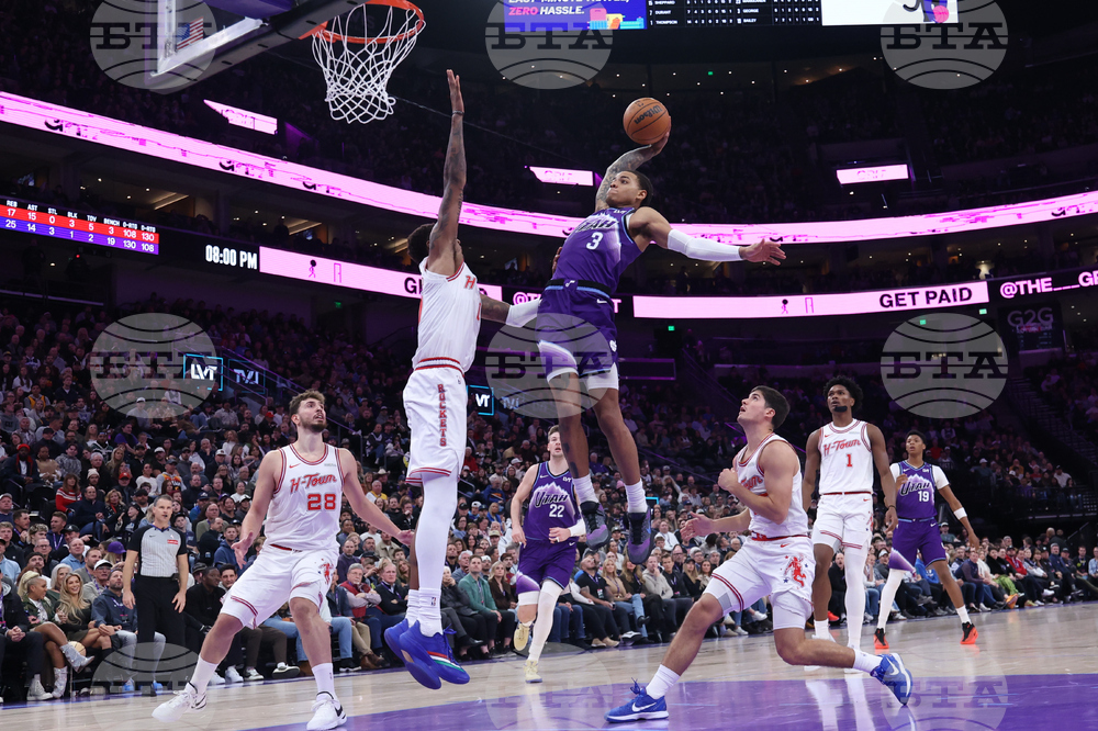 Rockets Jazz Basketball