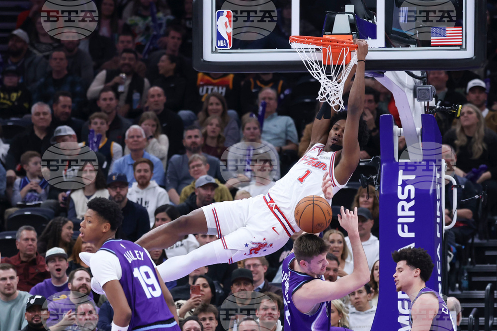 Rockets Jazz Basketball