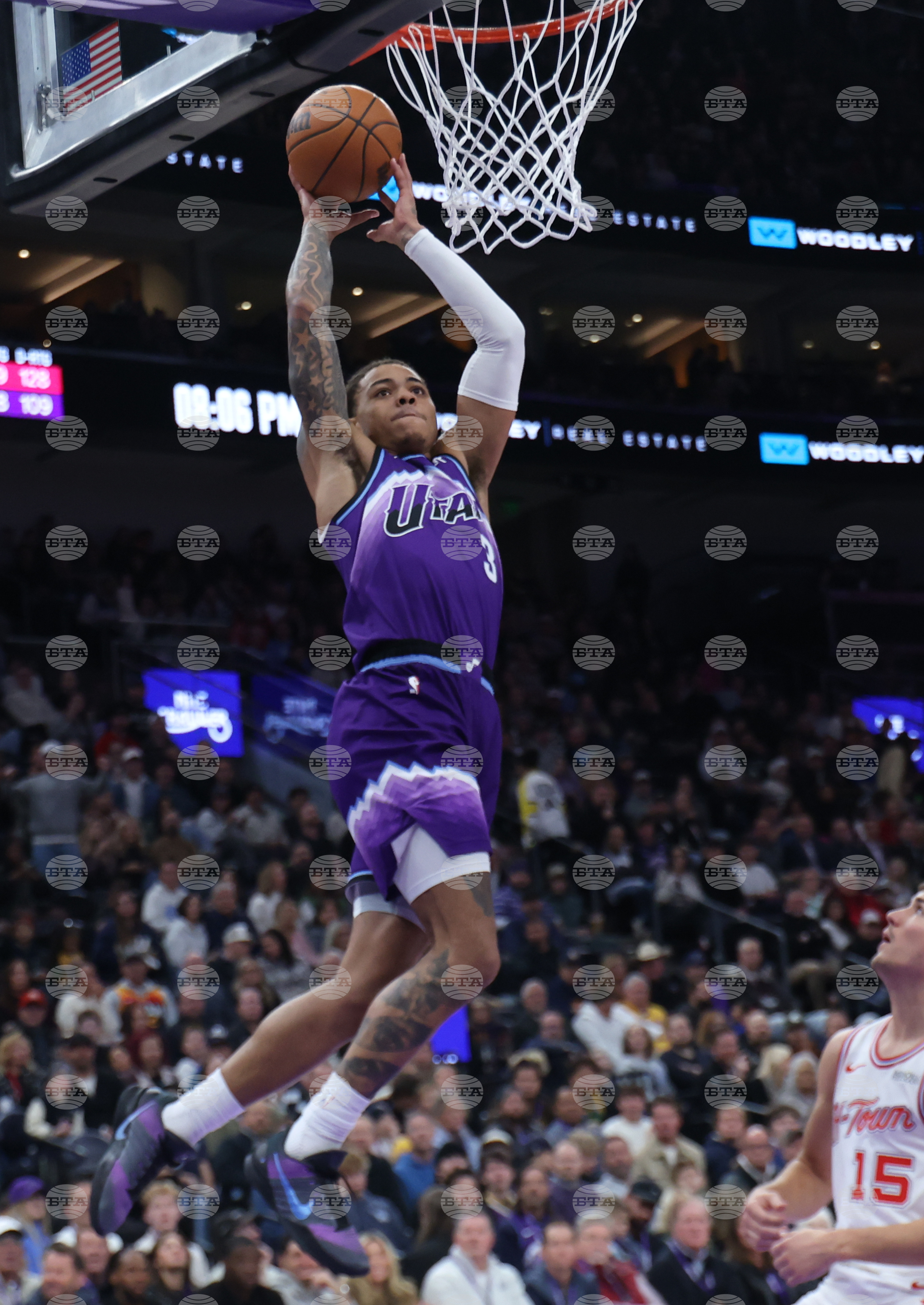 Rockets Jazz Basketball