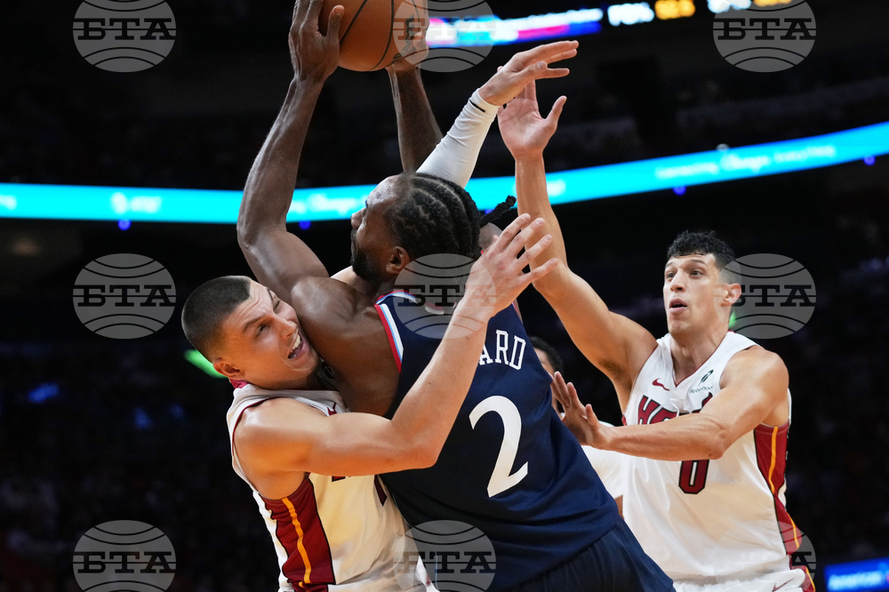 Clippers Heat Basketball