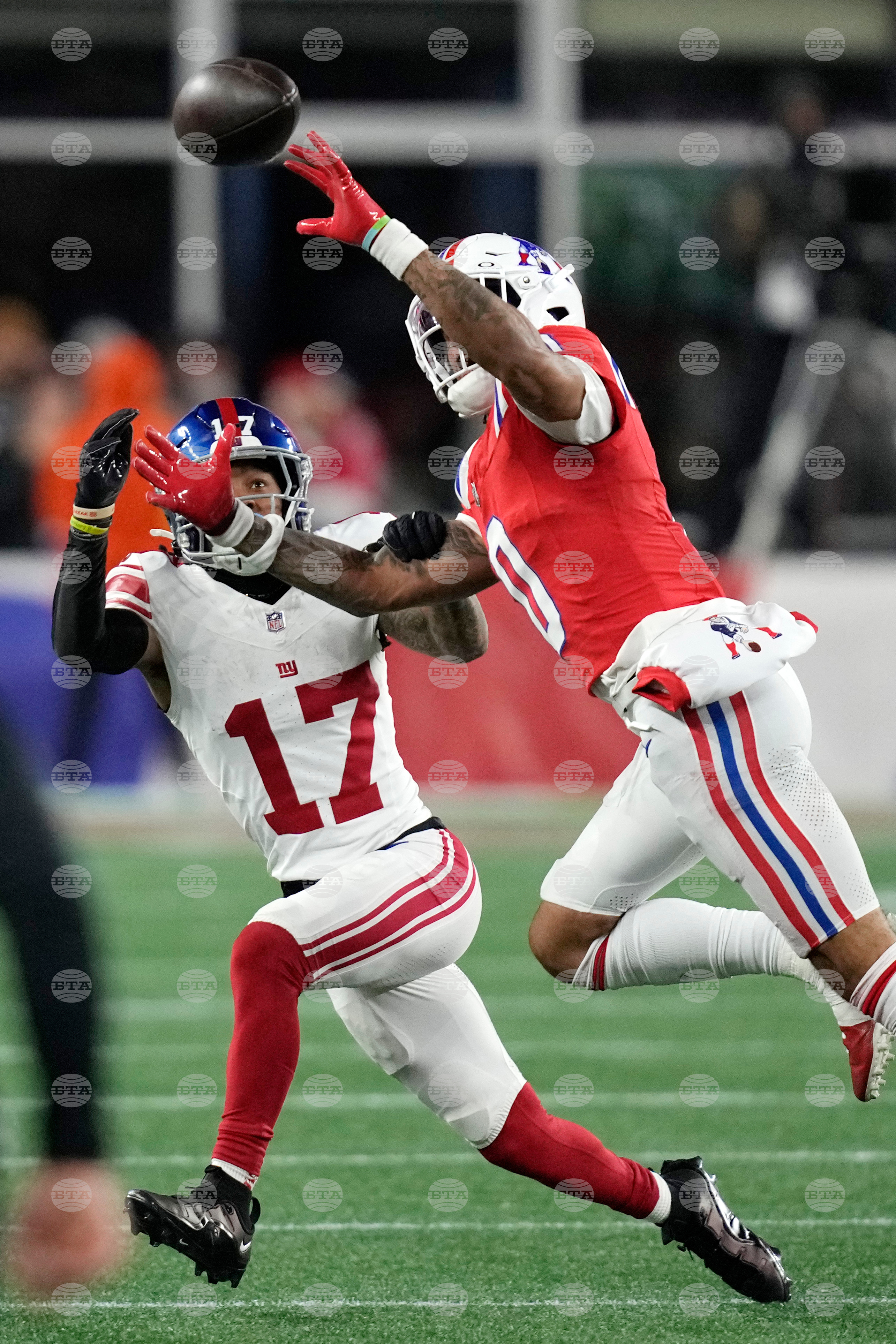 Giants Patriots Football