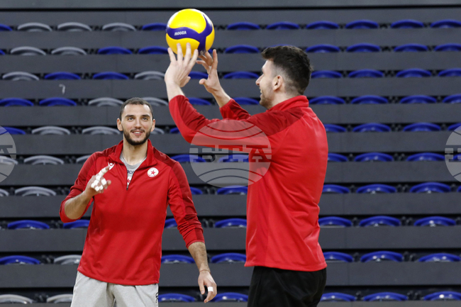 Волейбол - тренировка - ЦСКА