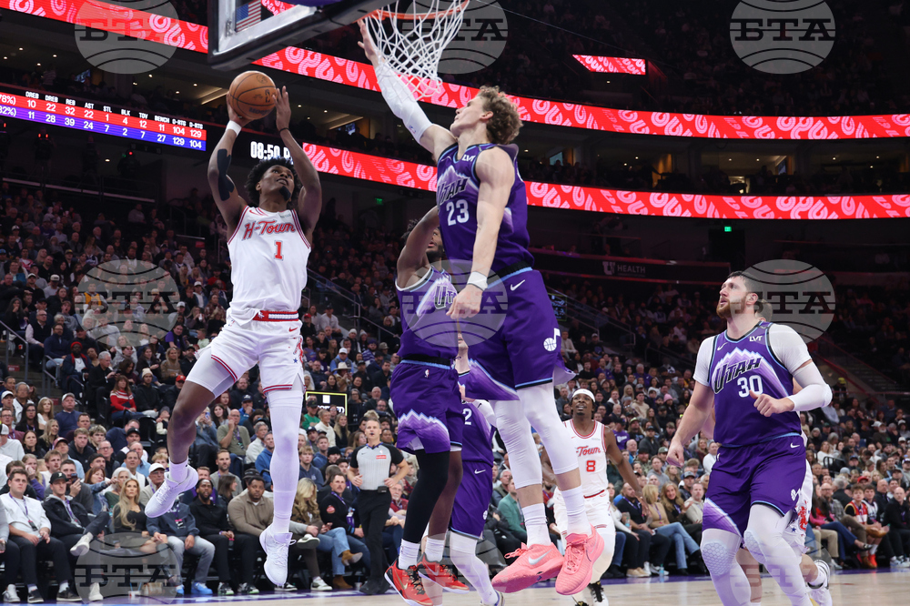 Rockets Jazz Basketball