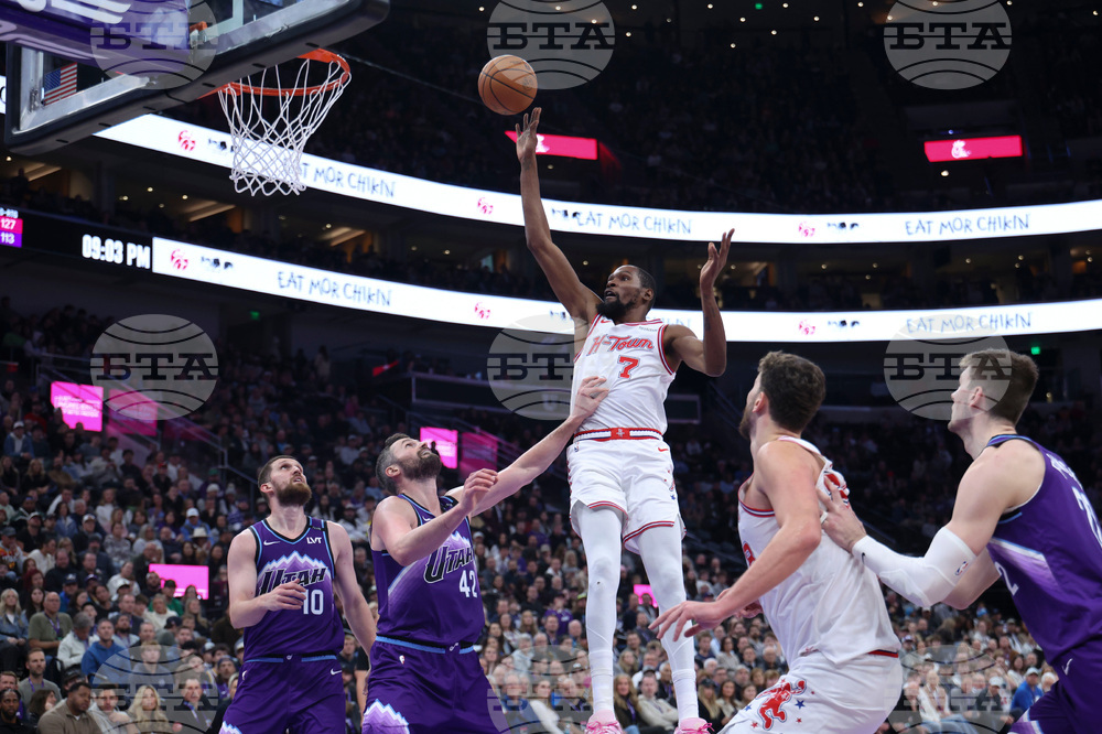 Rockets Jazz Basketball