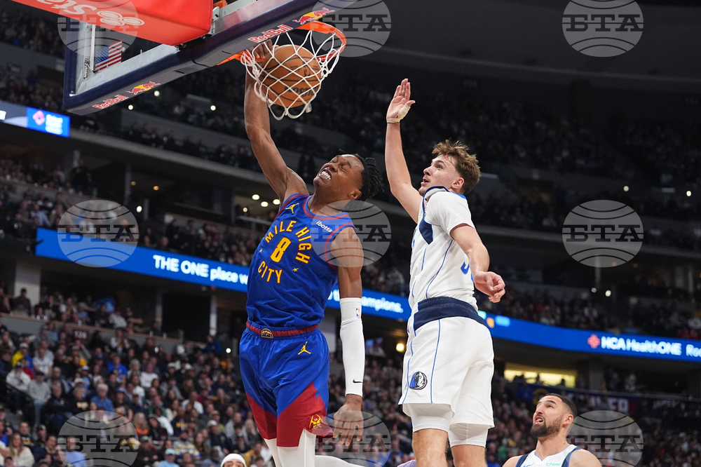 Mavericks Nuggets Basketball