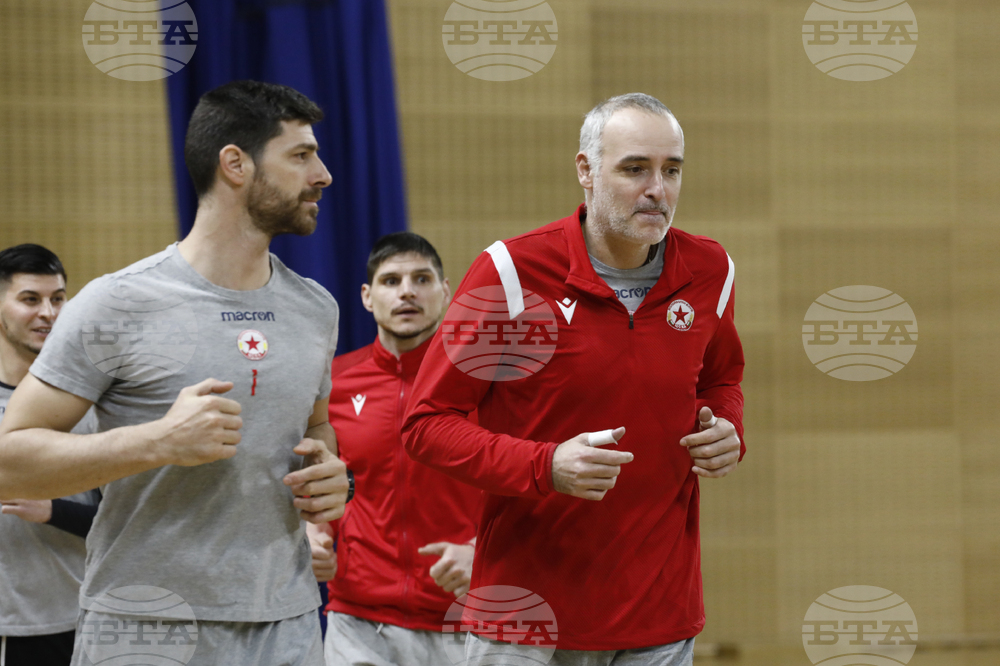 Волейбол - тренировка - ЦСКА