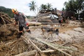Indonesia Extreme Weather Asia Flooding